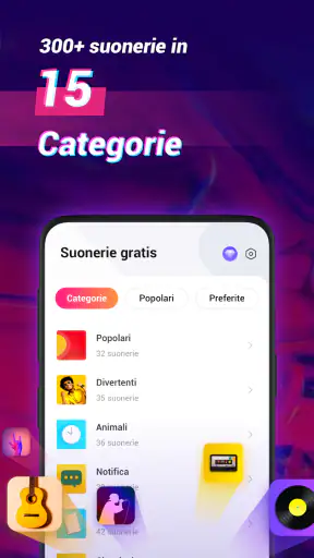 RingWall: Suonerie Canzoni screenshot 1