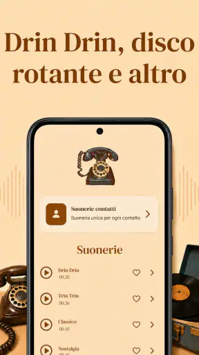 Suonerie di vecchi telefoni screenshot 5