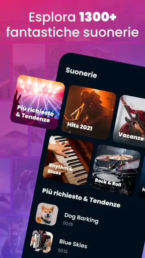 Suonerie per Cellulari Android screenshot 1