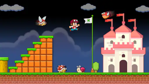 Super Mirano's World:Jump&Run screenshot 8
