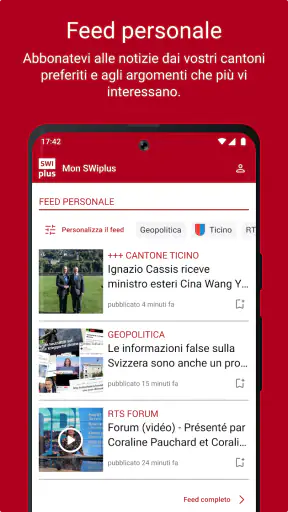 SWIplus di Swissinfo screenshot 3