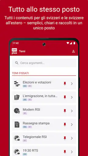 SWIplus di Swissinfo screenshot 5