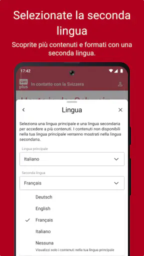 SWIplus di Swissinfo screenshot 6