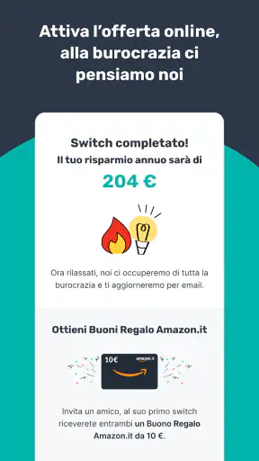 Switcho - Risparmio bollette screenshot 4