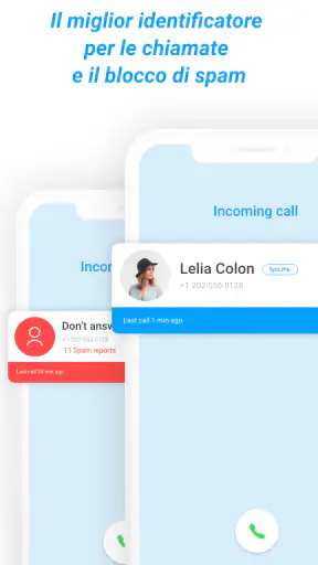 Sync.ME: Caller ID & Contatti screenshot 1