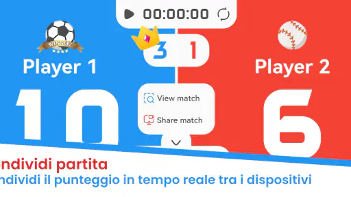 Tabellone Segnapunti - Facile screenshot 4