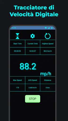 Tachimetro GPS preciso screenshot 2