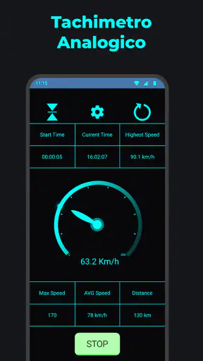 Tachimetro GPS preciso screenshot 3