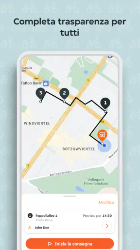 Takeaway.com Courier screenshot 2