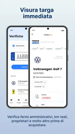 Targa360 - Info Targa e Garage screenshot 6