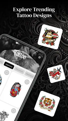 Tattoo Design: Tattoo Creation screenshot 2