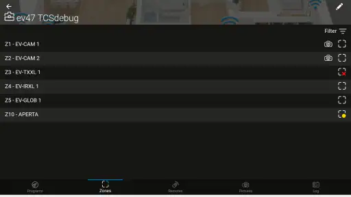 Tecnoalarm Evolution screenshot 5