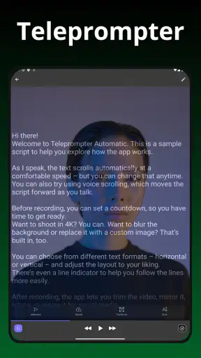 Teleprompter Automatic screenshot 11