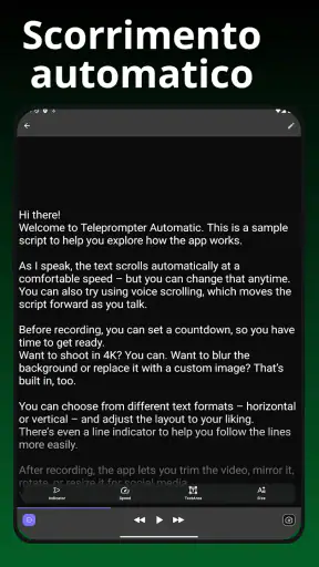 Teleprompter Automatic screenshot 7