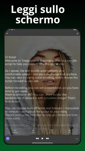 Teleprompter Automatic screenshot 8