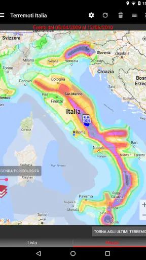 Terremoti Italia screenshot 11