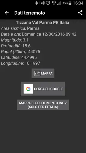 Terremoti Italia screenshot 6
