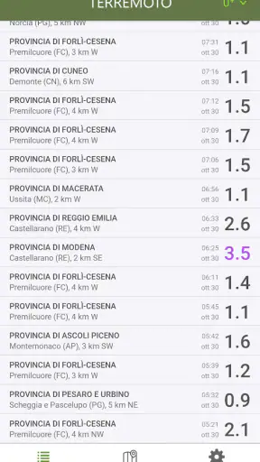 Terremoto screenshot 1