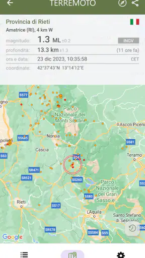 Terremoto screenshot 2