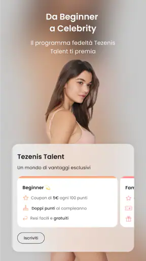 Tezenis screenshot 2