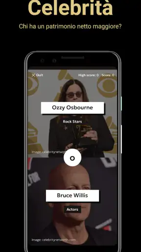 The Higher or Lower Game screenshot 3