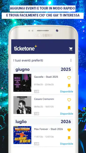TicketOne: Biglietti eventi screenshot 4