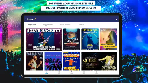 TicketOne: Biglietti eventi screenshot 9