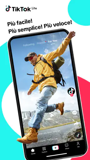 TikTok Lite - TikTok veloce screenshot 1
