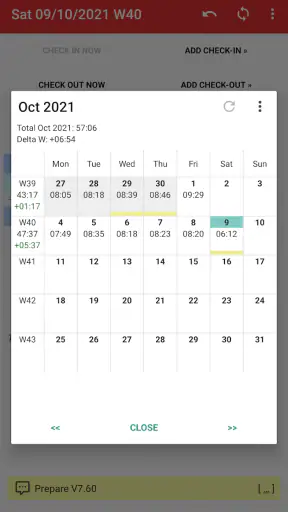 Time Recording Pro screenshot 5
