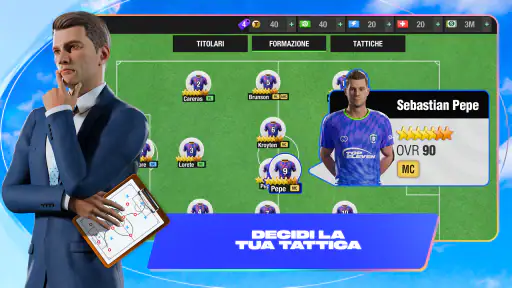 Top Eleven: Manager di Calcio screenshot 11