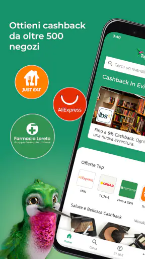 TopCashback Cashback & Offerte screenshot 1