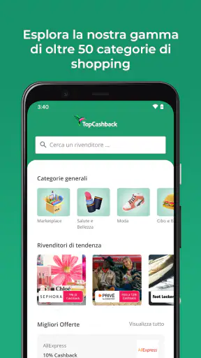 TopCashback Cashback & Offerte screenshot 3