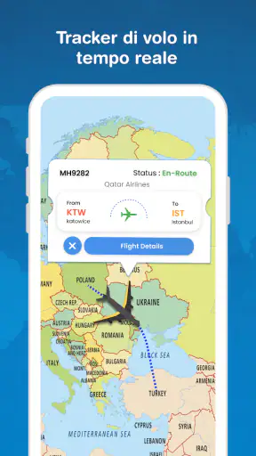 Tracciamento Volo Tempo Reale screenshot 11