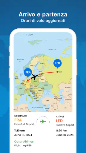 Tracciamento Volo Tempo Reale screenshot 5