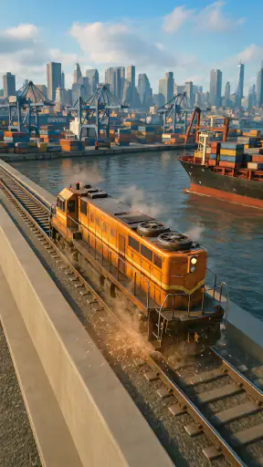 Train Ramp Jumping screenshot 5