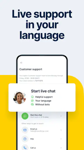 TransferGo: Money Transfer screenshot 8