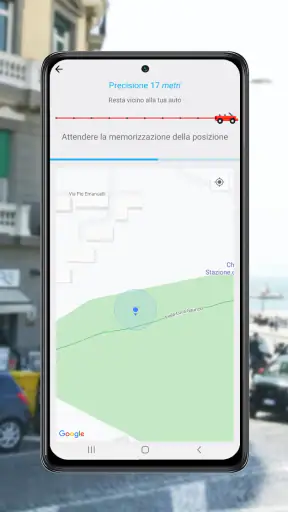 Trova auto parcheggiata: GPS screenshot 2
