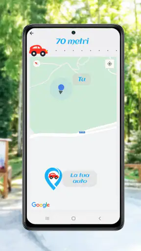 Trova auto parcheggiata: GPS screenshot 3