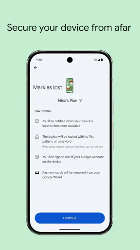 Find Hub di Google screenshot