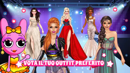 Trucco alla moda:Salon&DressUp screenshot 7