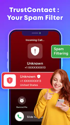 TrustContact-Caller ID & Block screenshot