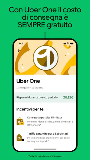 Uber Eats: Consegna di cibo screenshot 12
