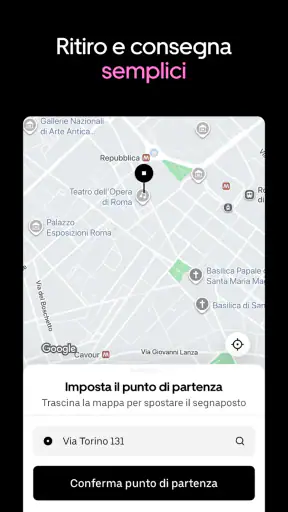 Uber - Viaggia in Italia screenshot 11