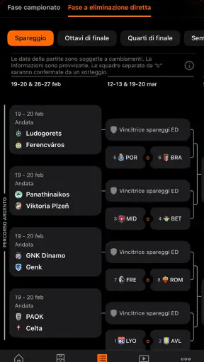 UEFA Europa League Ufficiale screenshot 3