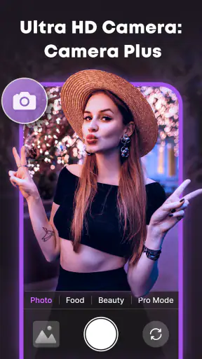 Ultra HD Camera: Camera Plus screenshot 1