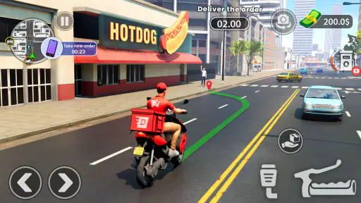 Urban Food Delivery Game screenshot 6