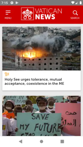 Vatican News screenshot 2