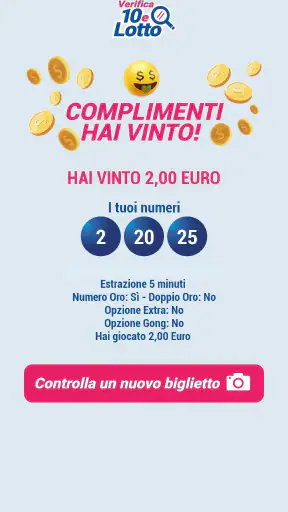 Verifica 10 e Lotto - 10eLotto screenshot 3
