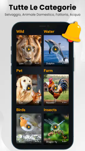 Versi Animali Suonerie:sfondi screenshot 3