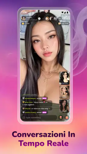 Vibra Livestream Videochiamata screenshot 1